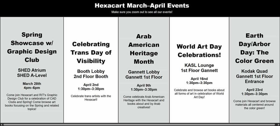 hexacart event website