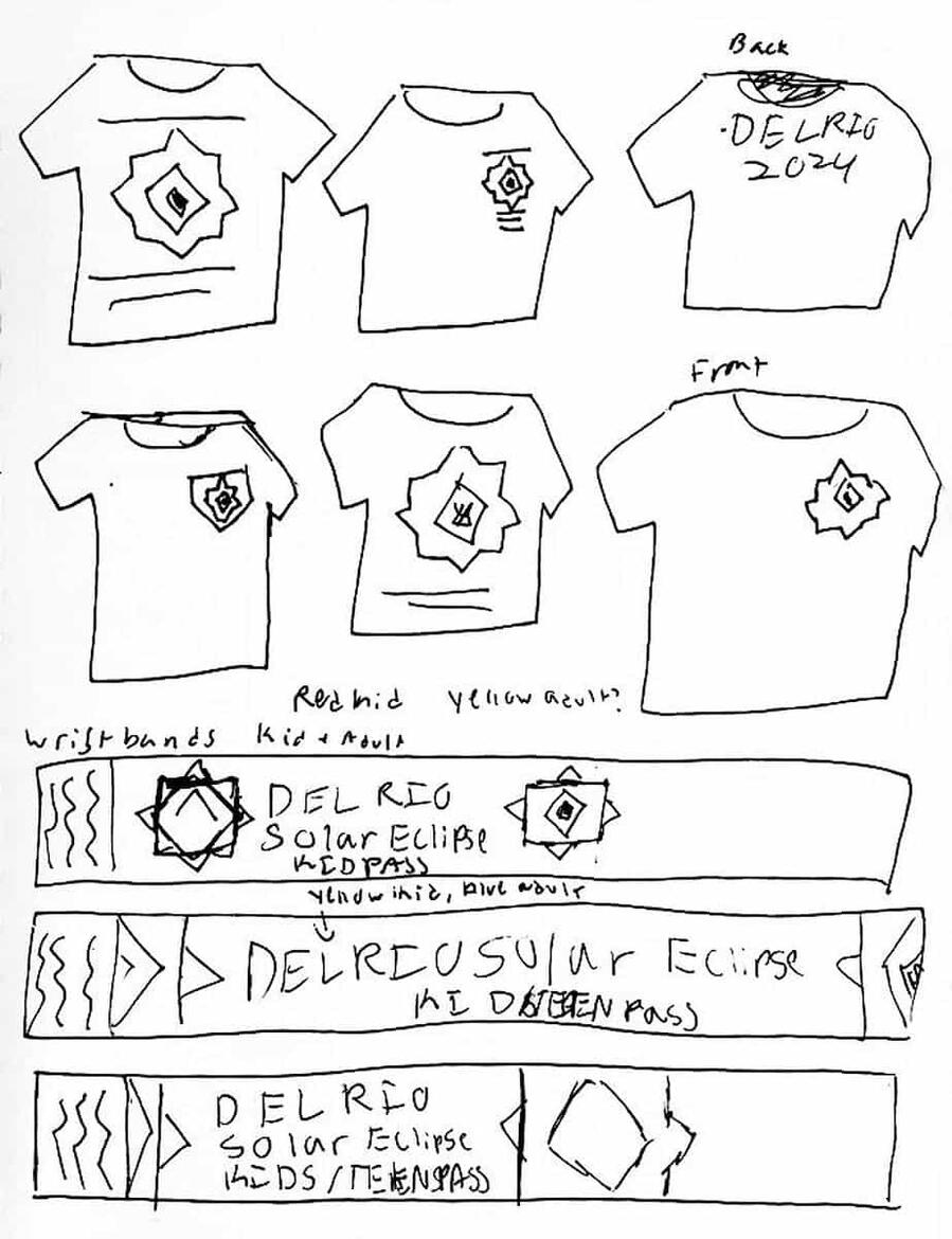 t-shirts & wristbands